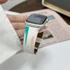 Correa de Reloj de Mezclilla Pintada a Mano de Colores Adecuada para Applewatch iWatch 12ª Generación 11/10