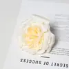 Flor Artificial Rosa Martin Grande Cabeça 11cm Grampo Guirlanda Adorno de Cabeça Artesanato DIY Feito à Mão Acessórios de Flores Artificiais