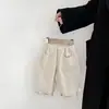 Pantalones versátiles de algodón puro para niños, estilo nuevo de primavera, pantalones casuales de algodón puro para niñas, pantalones rectos elegantes para bebés
