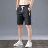 Pantalones Casuales de Seda de Hielo para Hombre, Moda, Pantalones Rectos Holgados, Secado Rápido, Elásticos, Cintura Elástica, Shorts Deportivos