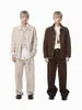 Ropa MTL para Hombre Ropa Retro Vieja Gama Alta Ins Algodón Puro Ropa de Trabajo Traje de Mezclilla