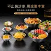 Tazón Cónico de Acero Inoxidable Estilo Coreano para Uso Comercial, Tazón para Raspado de Hielo, Tazón para Ensalada, Tazón para Arroz, Tazón para Sopa de Fideos, Vajilla Personalizada al por Mayor