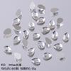 Explosões de unha vermelha da internet de fundo plano diamante de formato especial saco de material de joias pacote inteiro em estoque atacado material de decoração de armadura de usar