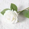 Rosas de Terciopelo Sintético Cuidadosamente Seleccionadas para San Valentín Decoración de Boda para el Hogar Pared de Flores Tacto Flores Sintéticas Flores Artificiales Falsas