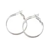 Brincos Argola Círculo Grande Estilo Francês Pino Galvanizado Fivela Brincos Acessórios Componentes para Joias DIY Fivela Laço Camarão Materiais para Brincos Atacado