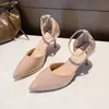Nuevas sandalias de plataforma impermeables 2026, colección de verano para mujer, talla grande, tacones de aguja, diseño hueco, tacones altos de punta, sandalias para mujer