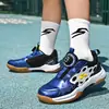 Zapatos de bádminton prácticos Gioop para niños y niñas, entrenamiento de competición profesional, transpirables, antideslizantes, zapatillas deportivas de estudiante de moda