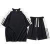 Traje Casual para Hombre 2026 Verano Holgado Camiseta de Pareja Estrella Cro de Manga Corta Pantalones Cortos Conjunto Deportivo de Dos Piezas Ropa de Hombre Ins