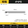 Huhao 3.175 Fresa de Aluminio de un Solo Filo Cuchillo de Grabado Espiral Herramienta para Máquina de Grabado CNC Cuchillo de Corte de un Solo Filo