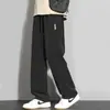 Pantalones de chándal para hombre para primavera y otoño 2026, nueva marca de moda, pantalones rectos elegantes de calle, pantalones deportivos para hombre, pantalones largos casuales