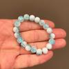 Nuevo Pulsera de Cristal para Palomitas Cubierta de Leche para Dedos Enrollables Suave de Dos Tonos Gradiente Pulsera de Cuentas de Vidrio Estudiante Mismo Estilo Caperucita Roja