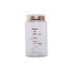 Panax notoginseng em pó Dendrobium officinale Ginseng americano wolfberry vermelho Ganoderma lucidum pó de esporos presentes valiosos garrafas e frascos medicinais de acrílico
