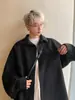 Camisa de Rayas Verticales Primavera para Hombre Manga Larga 2025 Nueva Vintage Casual Retro Tendencia Marca Holgada Camisa Chaqueta