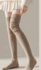 Nuevos Calcetines Antideslizantes de Alta Gama Apilables para Mujer de Otoño e Invierno, Calcetines Melard Retro Versátiles Hasta la Rodilla, Calcetines Estilo Universitario Jk