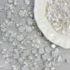 Contas Mistas de Pérola Imitação de Forma Irregular em Duas Cores ABS para DIY/Pulseira Chaveiro Corrente de Celular Grampo de Cabelo Materiais de Joalheria