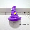 Resina Calabaza Cráneo Fantasma Nuevo Halloween Transfronterizo Resina DIY Calabaza Simulación Accesorios para Pasador de Pelo