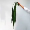 Flores Verdes Eternas, Atmosfera de Primavera, Buquês para Loja, Decoração de Roupas Femininas, Materiais Florais de Galhos Secos, Cena de Arranjo Floral para Recepção