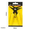 Alicates Multifuncionales para Anillos de Resorte, Herramienta de Desmontaje y Montaje, Alicates para Anillos de Retención, Alicates Dos en Uno, Alicates para Anillos de Resorte Internos y Externos, Acero de Alto Carbono
