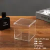 Caja transparente al por mayor de 5 cm, caja cuadrada de plástico acrílico con tapa y base, caja de dulces, cubo para figura, caja de embalaje para exhibición