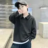 Versátil Sudadera con Cuello Redondo Capa Base Casual Primavera Otoño 2026 Sudadera con Capucha de Manga Larga para Niños Niños Medianos y Mayores Nueva Moda