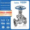 Válvula de gaveta de flange de aço inoxidável Spot manual com vedação macia válvula industrial de aço fundido Haste aberta válvula de gaveta de flange de haste escura