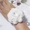 Productos de Boda Amados Flor de Muñeca para Boda Boda Novia Dama de Honor Hermanas Flor de Mano Flor de Muñeca Estilo Coreano Flor de Mano de Tela