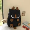 Mochila Nova Estilo Coreano Leve Grande Capacidade Alunos do Ensino Fundamental Séries Três a Seis Mochila de Aluno Mochila de Gatinho Feia Fofa