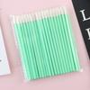 Pincel Labial Sólido, Pincel de Maquiagem para Batom Flocado, Pincel Labial Sólido para Gloss, Bastão de Limpeza de Mousse para Cílios, Pincel Labial Descartável