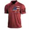 Camisa de golfe POLO impressão 3D transfronteiriça POLO Amazon estação independente venda quente cultura casual popular POLO