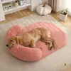 Nova Cama de Cachorro de Pelúcia, Cama de Gato, Cama para Pet, Tapete de Cachorro, Colchão Grande de Luxo Quente para Inverno