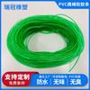 Cuerda para saltar de PVC tira de goma blanda cuerda redonda sólida accesorios de plástico 3MM 4MM 5MM PVC de color tira de goma blanda