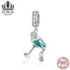 Evelor Original S925 Plata Esterlina Verano Cóctel DIY Accesorios de Cuentas Copa de Pie Alto Pulsera de Cuentas Joyería