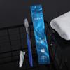 B&B Hotel Supplies Conjunto de Escova de Dentes Descartável e Pasta de Dentes, Conjunto Simples e Portátil de Escovas de Dentes para Casal, Portátil para Viagem