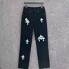 American High Street Limited Pantalones Vaqueros Rectos Largos de Cuero para Hombre 2025 Nueva Marca de Moda Sueltos Cro Cross
