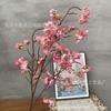 La belleza se refiere a la flor de cerezo, estilo nórdico, flor de ciruelo, decoración suave de interior, decoración de flores falsas, ramo transfronterizo, comercio exterior, flor de melocotón al por mayor