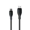 Cabo de Dados de Silicone Transfronteiriço Adequado para Celulares Apple, Xiaomi, Huawei e Android Tipo-C, Cabo de Carregamento Super Rápido