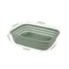 Cesta de Plástico Rectangular Engrosada y Ampliada Cesta Escurridora de Verduras y Frutas para Cocina Cesta de Almacenamiento para Brochetas Fritas de Barbacoa Filtro de Agua para Mariscos