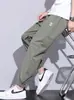 Pantalones Casuales de Seda Helada de Moda para Hombre, Joggers de Verano Finos de Corte Amplio, Pantalones Casuales Deportivos de Secado Rápido para Exportación