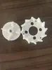 Placa de cobertura do impulsor de pequena máquina de flotação de laboratório, acessórios de rotor e estator de alta resistência ao desgaste, produtos de borracha