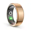 R02 Anillo Inteligente Detección de Sueño Presión Arterial Pasos 24 Horas Frecuencia Cardíaca Saturación de Oxígeno QRing Anillo Inteligente
