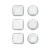 Pegatina anticolisión para manija de puerta, almohadilla anticolisión de silicona para refrigerador, puerta de gabinete, amortiguador de pared, artefacto de apertura de puerta, pegatina de puerta silenciosa anticolisión