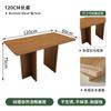 Mesas y Sillas Comerciales para Catering Transfronterizo, Restaurantes en Cadena, Mesas de Comedor de Madera Maciza, Mesas Redondas para Tiendas de Té de Leche, Mesas y Sillas para Cafeterías de Cocina Fusión