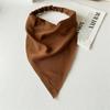 Bufanda Triangular Nueva Estampada Tridimensional Diadema Decorativa para Mujer Estilo Maillard Turbante Retro Diadema Accesorios para el Cabello