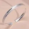 Suministro en Vivo Flor de Coche Plateada Lentejuelas Dragón Escama Brillante Pulsera Abierta Moda Femenina Pulsera Venta al por Mayor