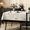 Mantel Francés Retro, Sin Lavado, Impermeable, Resistente al Aceite, Resistente al Calor, Mantel de Mesa de PVC, Mantel para Mesa de Centro, Mantel de Lujo Ligero y de Gama Alta
