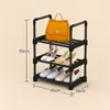 Este zapatero desmontable de varios niveles es perfecto para habitaciones de estudiantes y hogares.. Ofrece almacenamiento flexible para zapatos y botas, es fácil de montar, resistente, duradero y ahorra espacio.
