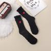 Calcetines de Terciopelo Coral para Mujer en Otoño e Invierno Forrados de Felpa y Engrosados para Heattech en Casa Calcetines de Media Pantorrilla para el Suelo Calcetines de Felpa para Confinamiento Antideslizantes