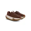 Twtw Tênis Dad Shoes Cool e Bonitos com Solado de Borracha para Mulheres 2025 Novo Design Vermelho Casual Esportivo que Aumenta a Altura