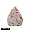Funda de Tela Sin Relleno Estampada Funda para Puf Transfronteriza Personalizada Patrón Navideño Funda para Sofá Perezoso Funda para Puf Infantil