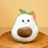 Nuevo juguete de peluche de fruta de simulación muñeca linda sandía aguacate de ocho pulgadas regalo para lanzar muñeca de máquina de garra